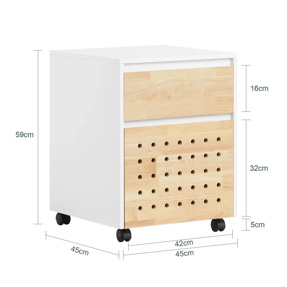 SoBuy Suport imprimantă 45x45x59cm ASK06-WN
