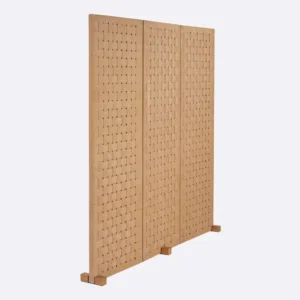 Paravan lemn solid tec, Cora