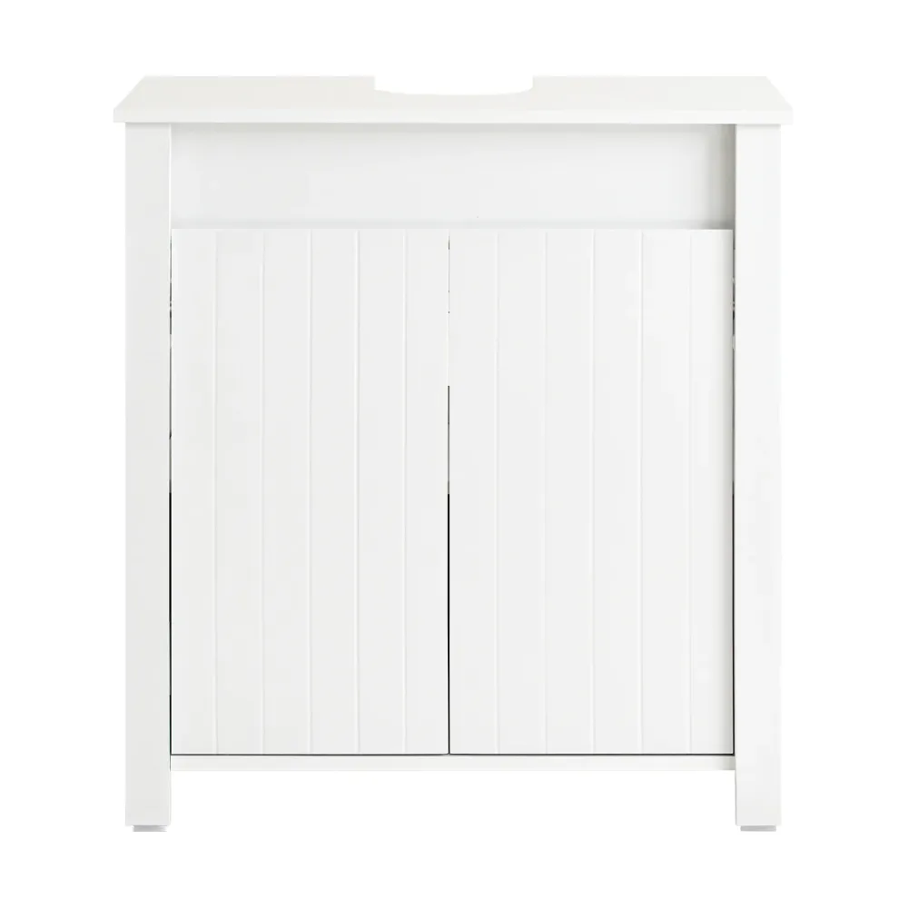 SoBuy Mobilier de lavabo 60x34x65,5cm BZR101-W