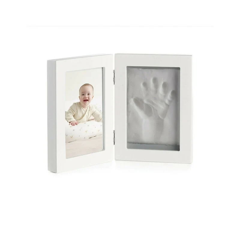 Kit rama foto, Jane, Cu mulaj amprenta manuta sau piciorus, White