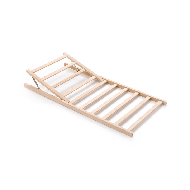 Patut Co-Sleeper Atasabil Contact Dido Alb & Gri cu saltea inclusa si suport Antireflux Lemn Fag Italia