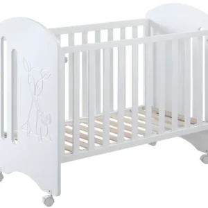 Patut iKid Neusy pentru co-sleeping 120 x 60 cm - Alb