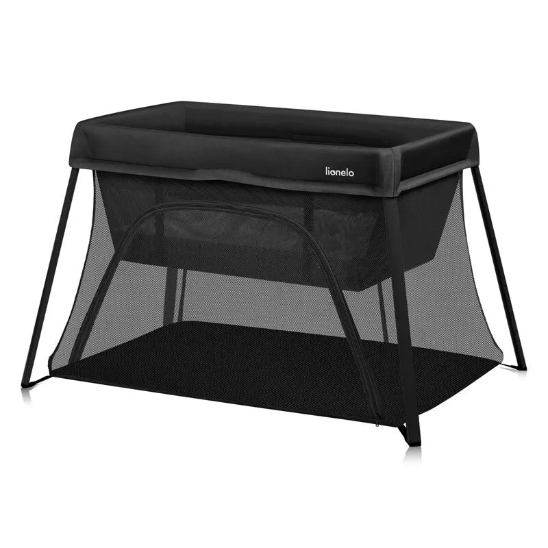 Patut multifunctional, Lionelo, Alice, 3 1, 2 trepte de inaltime pentru saltea, Pliabil, Material rezistent Oxford 300D, C...