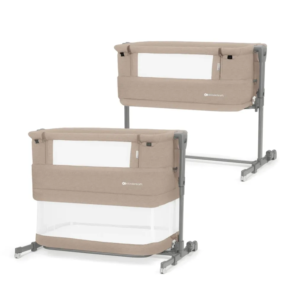 Pătuț Co-Sleeper Kinderkraft Neste Grow, Bej
