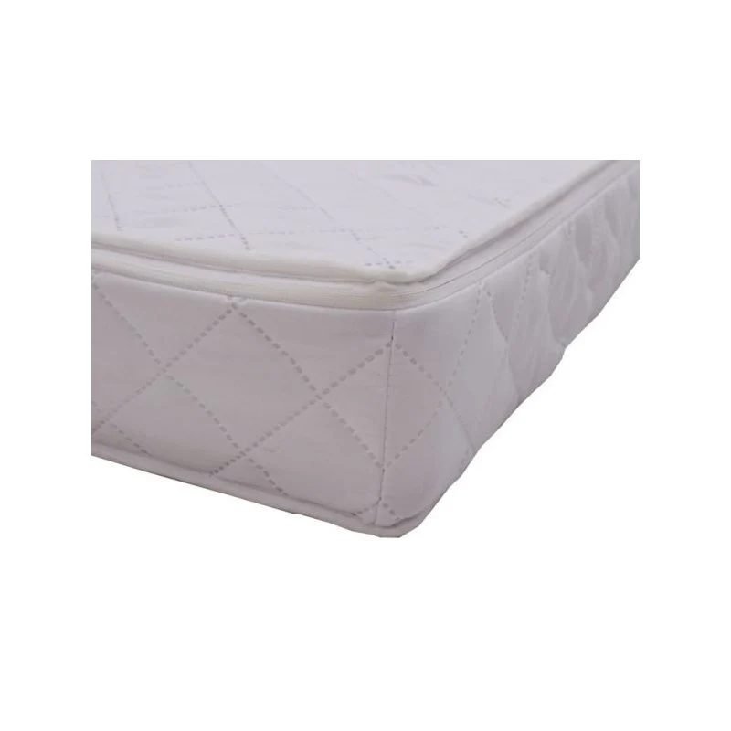 Saltea patut bebe, Babyneeds, Cocos Confort II, Cu husa detasabila, Antialergica, Cu fibre de cocos si strat de burete, 14...
