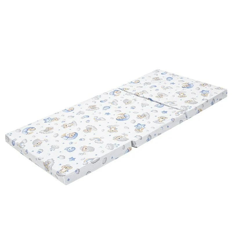 Salteluta pliabila, New Baby, Standard, Pentru patut, Cu geanta de transport inclusa, Cu husa detasabila din bumbac, Din s...