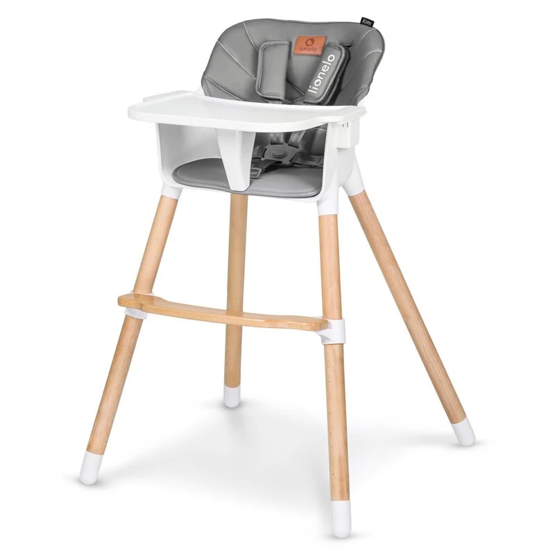 Scaun de masa, Lionelo, Koen, Din fag, 2 1, Transformabil, Sustine 30 kg, 6 luni+, Conform cu standardul european de secur...