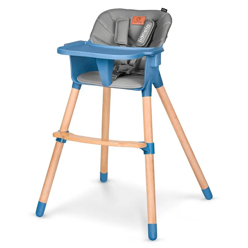 Scaun de masa, Lionelo, Koen, Din fag, 2 1, Transformabil, Sustine 30 kg, 6 luni+, Conform cu standardul european de secur...