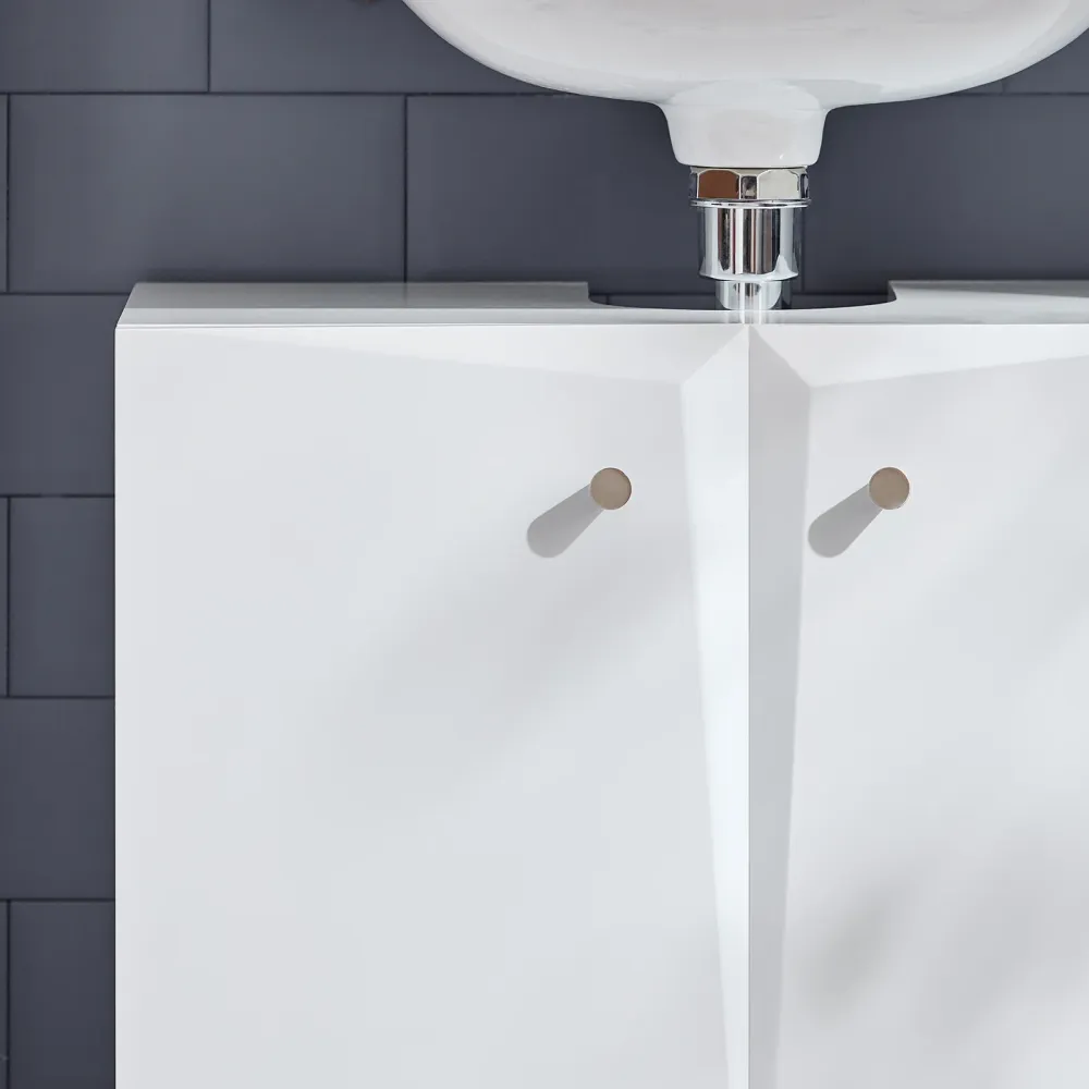 SoBuy Lavabo 60x30x60cm BZR92-W