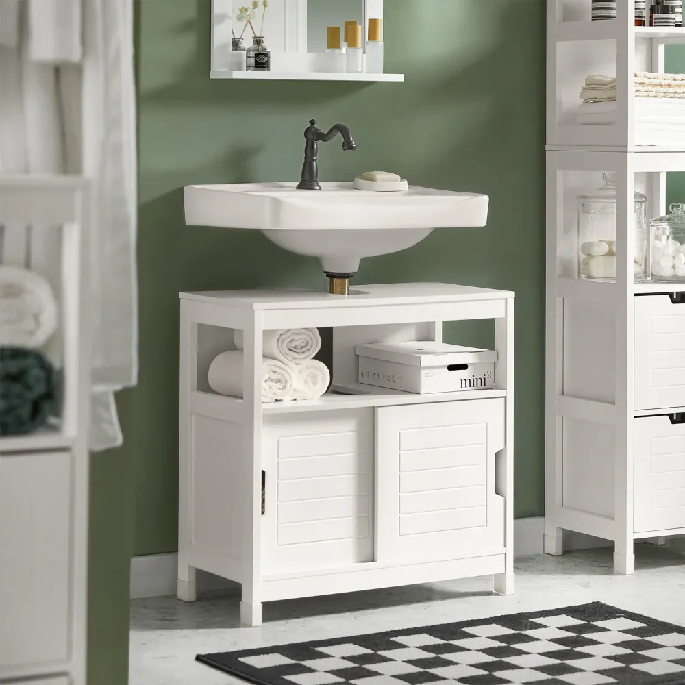 SoBuy Lavabo 60x30x60cm FRG128-W