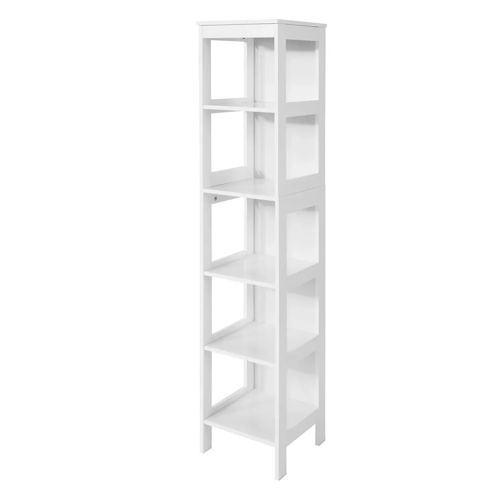 SoBuy Raft înalt care economisește spațiu 30x30x169cm BZR14-W