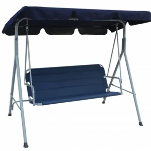 Balansoar 3 Locuri Heinner STBL007 | 175x112x155cm, Albastru