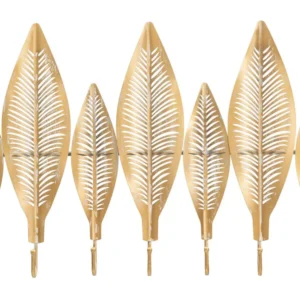 Cuier Mauro Ferretti Long Leaf 65X42,5X6 cm, Auriu