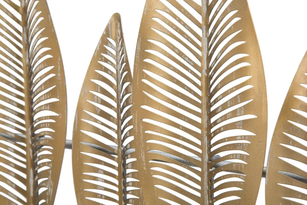 Cuier Mauro Ferretti Long Leaf 65X42,5X6 cm, Auriu
