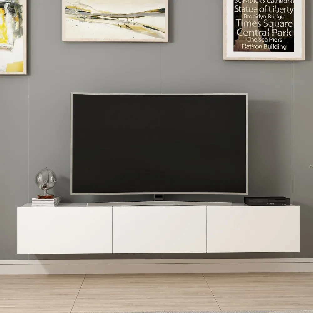 Comoda TV Asi Home Rigel - Walnut, Nuc, 180 x 30 x32cm