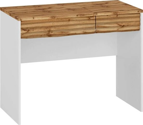 Masă de toaleta Inosign cu aspect de lemn, 98,5 cm latime