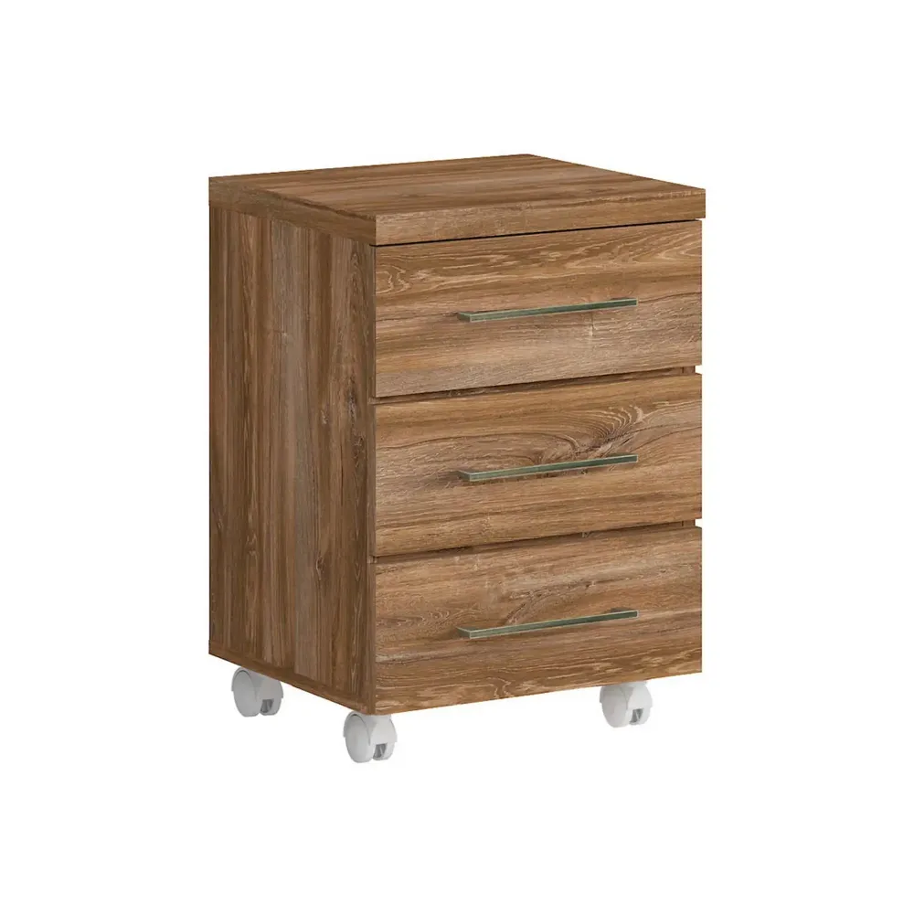 Noptiera GENT, stejar stirling, PAL laminat, 42x38x60 cm