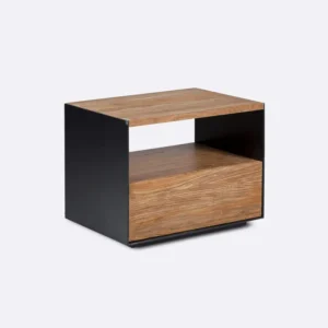 Noptiera lemn masiv teak, Geox
