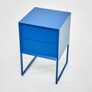 Noptiera mdf vopsit, albstru violet, colectia Blue