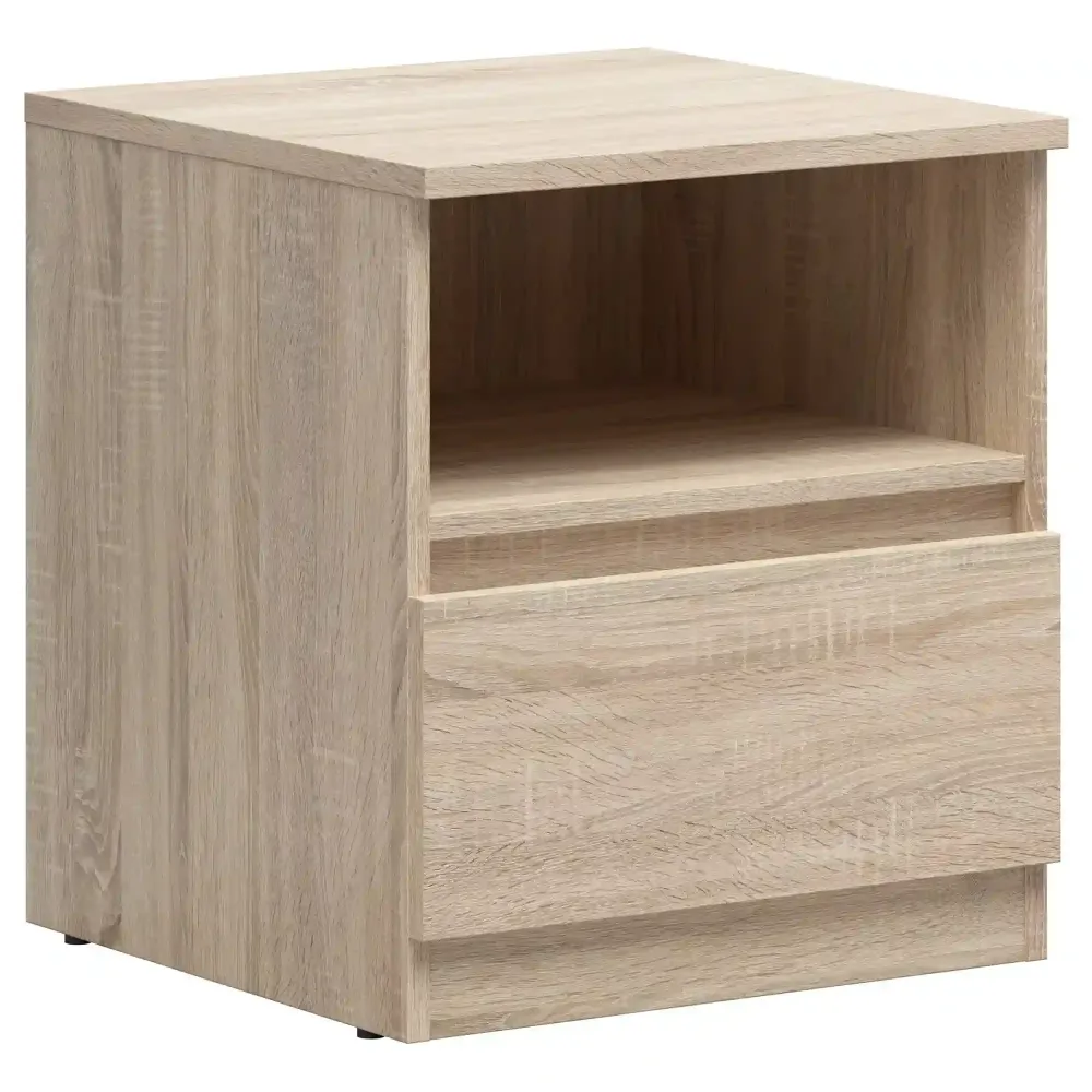 Noptiera TETRIX, stejar sonoma, PAL laminat, 45x45x51 cm