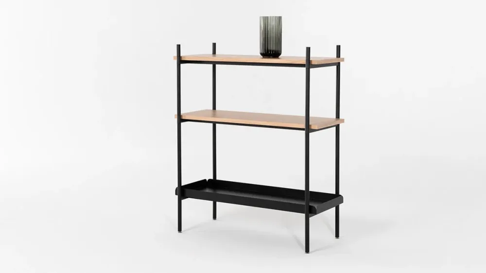 Sistem modular rafturi metal, noptiera I, Bamba