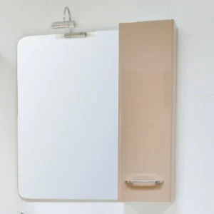 Set oglinda cu dulapior PORTO 85 cm Cappuccino