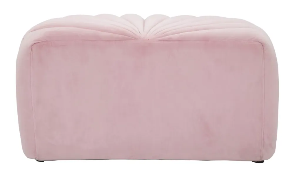 Puff Mauro Ferretti Hell Rosa 80X54X42 cm, Roz