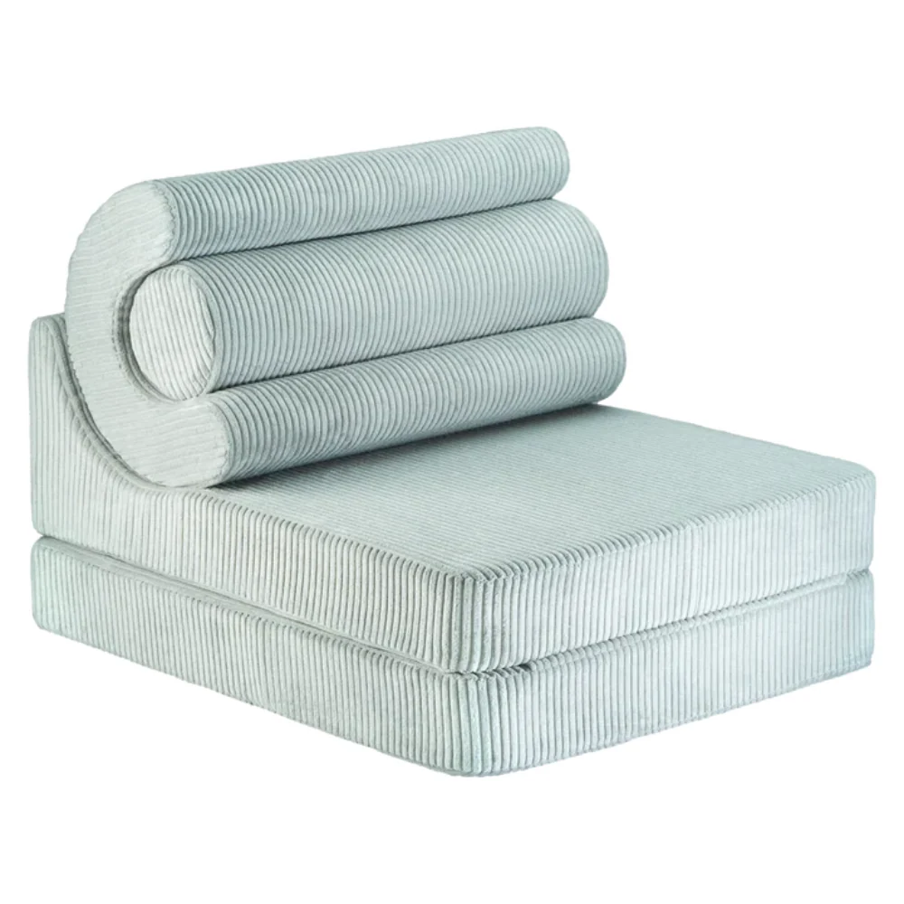 Wigiwama Pouf multifuncțional Flipster pentru copii – Verde mentă