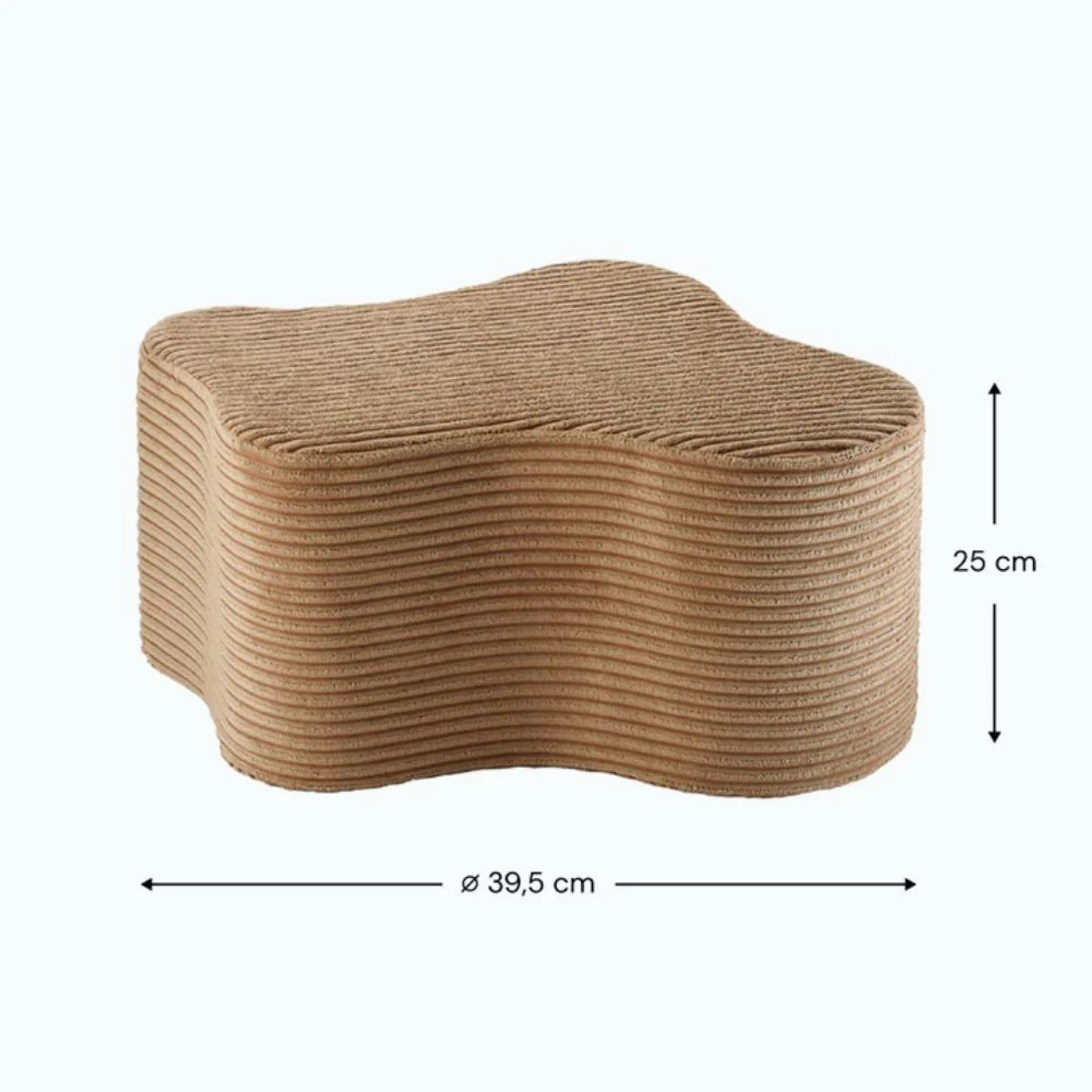 Wigiwama Pouf pentru copii Toffee Cloud