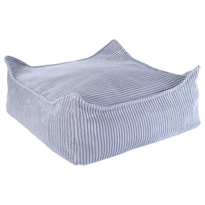 Wigiwama Square baby pouffe Ottoman Blueberry Blue