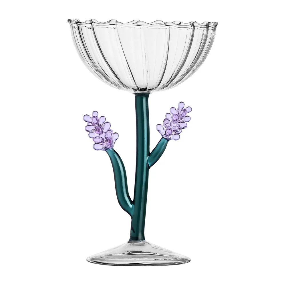 Cupa pentru sampanie, Lavender, Botanica Alessandra Baldereschi - ICHENDORF