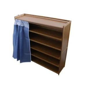 Pantofar din bambus, 6 rafturi, 102*101*28 cm, D188