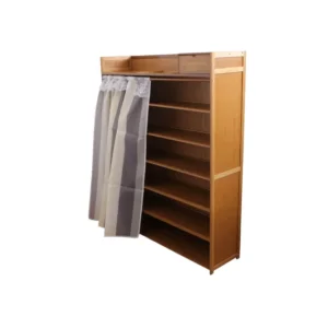 Pantofar din bambus, 7 rafturi, 102*126.5*28 cm, D193