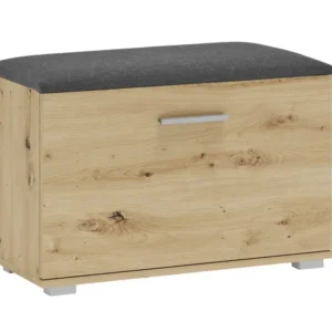 Pantofar LIMA ST2, gri/stejar artisan, PAL laminat, 70x32x45 cm