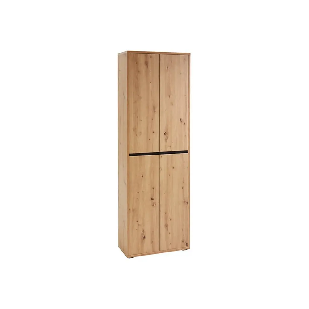 Pantofar LIV, stejar artisan/gri antracit, PAL laminat, 70x34x210 cm