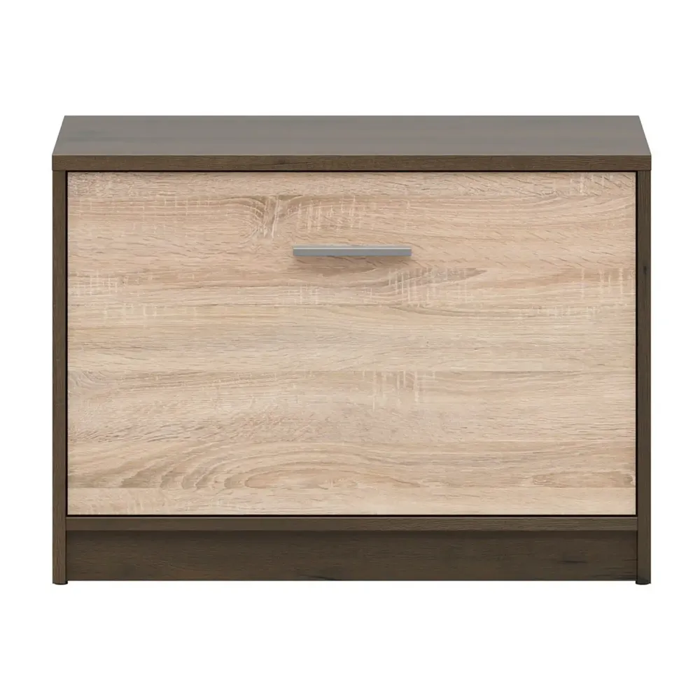 Pantofar NEPO PLUS, stejar nobil/stejar sonoma, PAL laminat, 70x34x51 cm