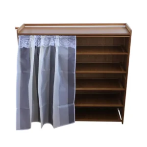 Pantofar din bambus, 6 rafturi, 102*101*28 cm, D185