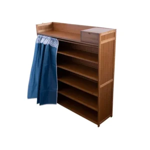 Pantofar din bambus, 6 rafturi, 102*107.5*28 cm, D194