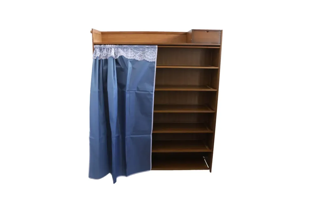 Pantofar din bambus, 7 rafturi, 102*126.5*28 cm, D196