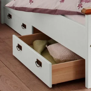 Sertar pentru pat din lemn de pin alb, 83 cm latime