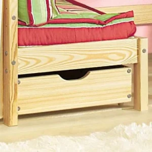 Set 2 sertare Silenta din lemn masiv de pin,