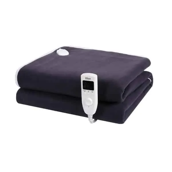 Patura cu incalzire electrica simpla, 1x60W, 150X80 cm, negru / ZLN 4113