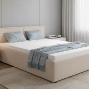 Cadru pat NEDIN 160x200, stofa clasica bej - Maya 03