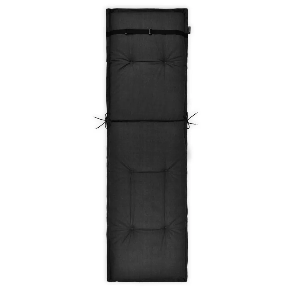 BASIC BLACK Pernă șezlong, 60x190cm