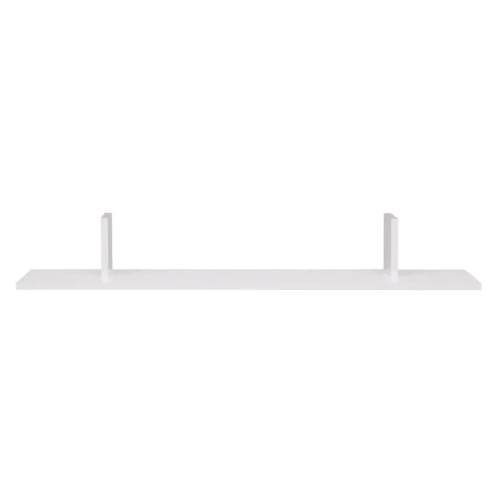 Polita JUNONA LINE, alb, PAL, 100x14x15 cm