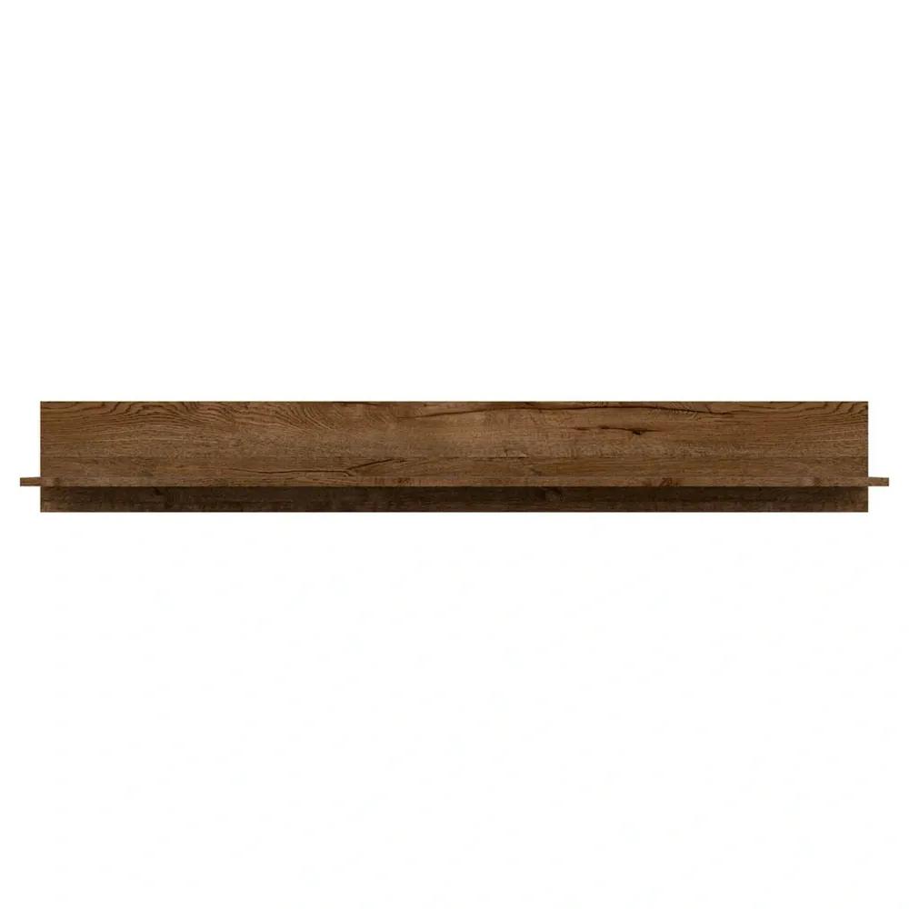 Polita RUSO, stejar, PAL laminat, 149x28x20 cm