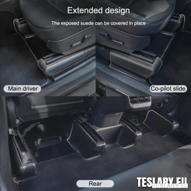 Tesla Model y Kit complet de protecție șinei cu 9 piese