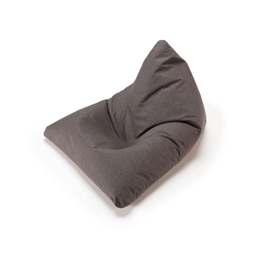 Puf Soft Peak Beanbag Flashtex Dark Grey