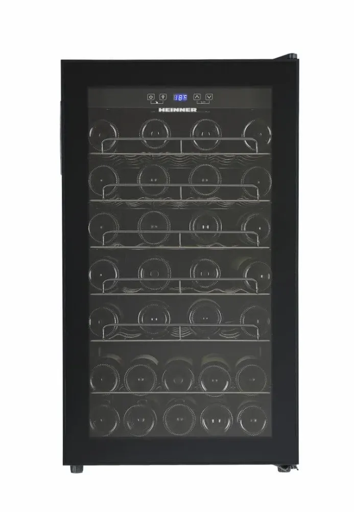 Racitor Vinuri Heinner HRV-A118DRM40 | 118 Sticle, Dual Zone, Inox