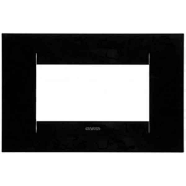 Gewiss Chorus Geo Rama decorativa pentru 4 module, negru